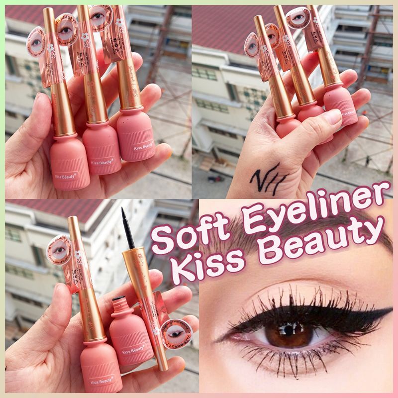 PROMO!!!EYELINER PEACH/SOFT EYELINER KISS BEAUTY