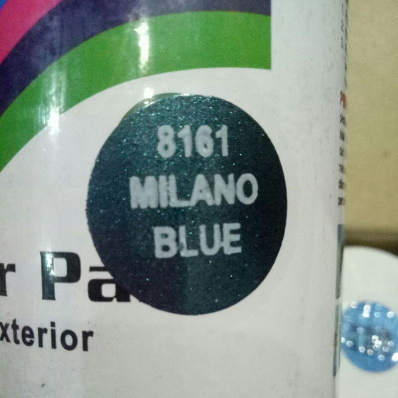 cat semprot pilok pilox diton milano blue 8161 300cc biru metallic