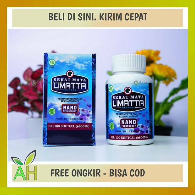 Sehat Mata Limatta Softgel 100% Original di Surabaya Jawa Timur