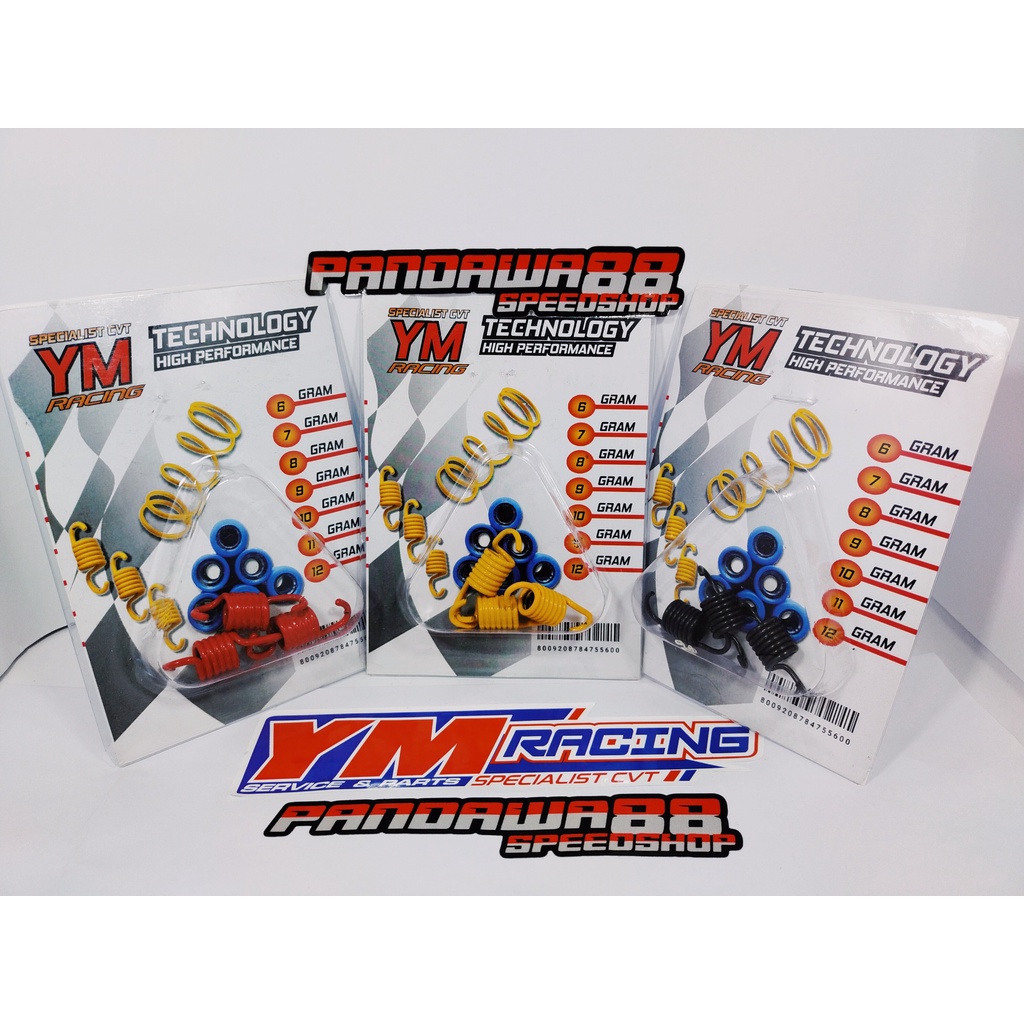 PER SENTRI / PER KAMPAS / PER CENTRY 1SET ( 3PCS )  ALL MATIC KURAWA RACING | CVT | (Beat/Mio/Vario/Scoopy/Nmax/Aerox/Genio/PCX/X Ride/Fino/Lexy/Xeon/Spacy)