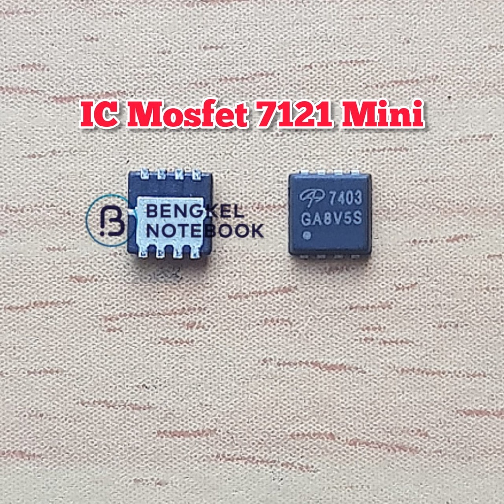 IC Mosfet Mini P Channel 7121 SI7121DN SI7121 AON7403 AO7403 7403 AM7331P QFN-8
