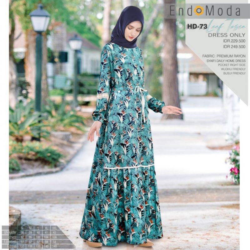Gamis syari endomoda HD-73