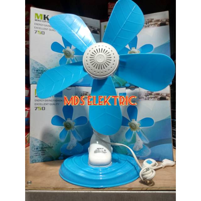 Kipas Angin Jepit 3 in 1 Clip fan meiko 20 Watt