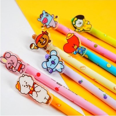 

Original BT21 Acrylic Clip Ballpoint Pen READY STOCK!