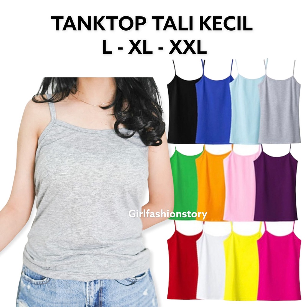 GFS TANKTOP TALI KECIL L-XL-XXL