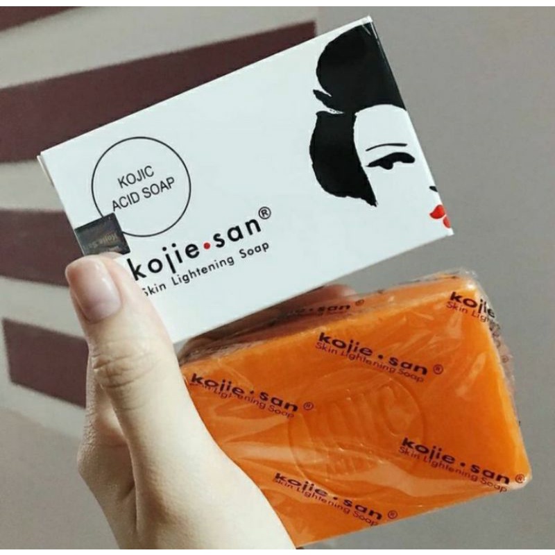 Kojie San Skin Lightening Soap Kojic Acid [ Sabun Pemutih Badan BPOM ]