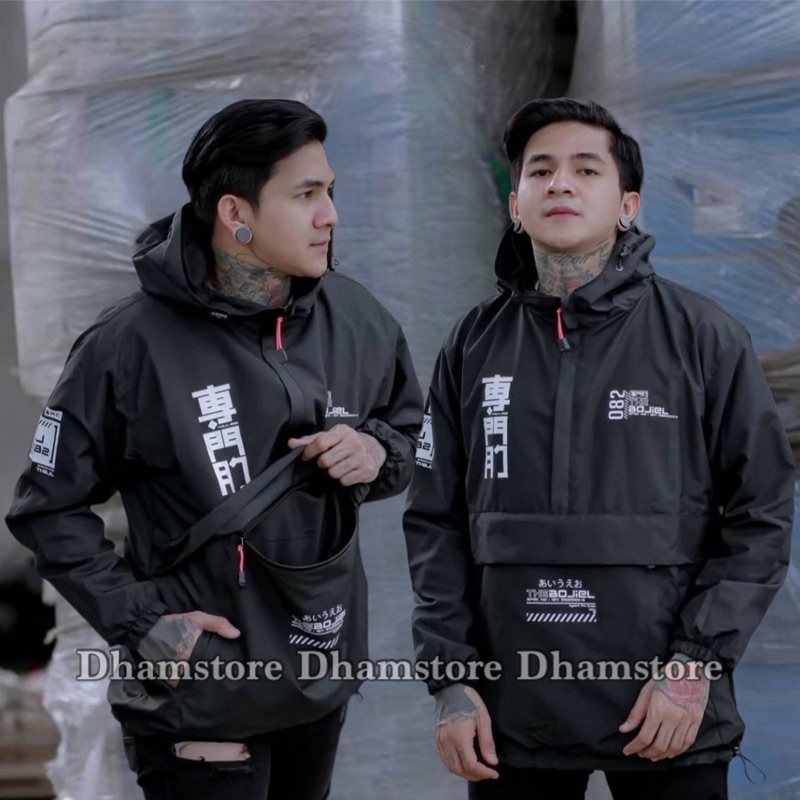 The Bojiel - Jaket Cougle Pria Jaket Parasut Jaket Outdoor Jaket Distro 082