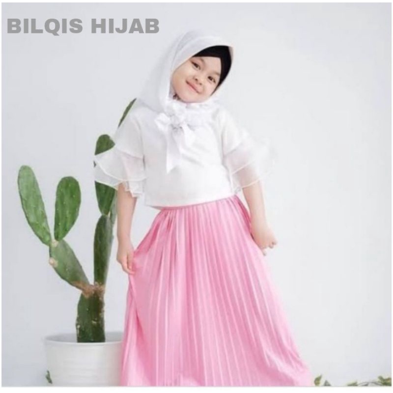 ROK PLISKITE PREMIUM ANAK PEREMPUAN /