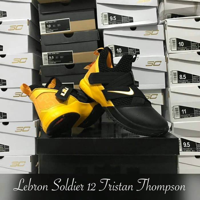 Terbaru  Sepatu Basket Lebron Soldier 12 Tristan Thompson  Limited