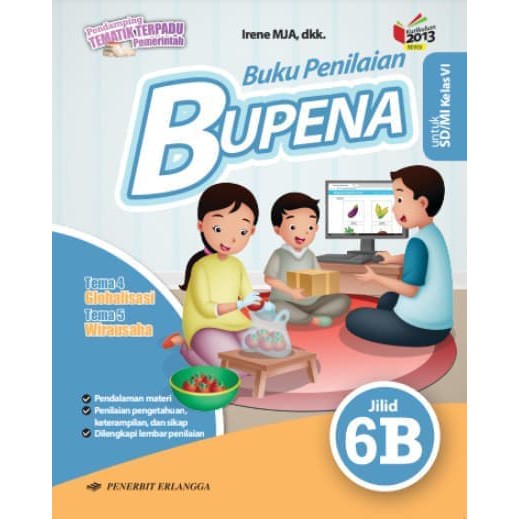 

0023713200 - NEW & ORI BUKU PENILAIAN BUPENA 6B SD K13N