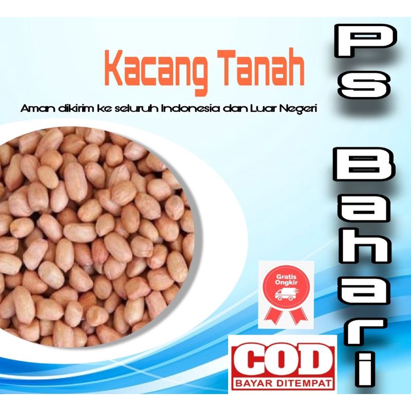 

KACANG TANAH MENTAH 100 GRAM KEMIRI BUMBU DAPUR HALUS BUMBU DAPUR KERING