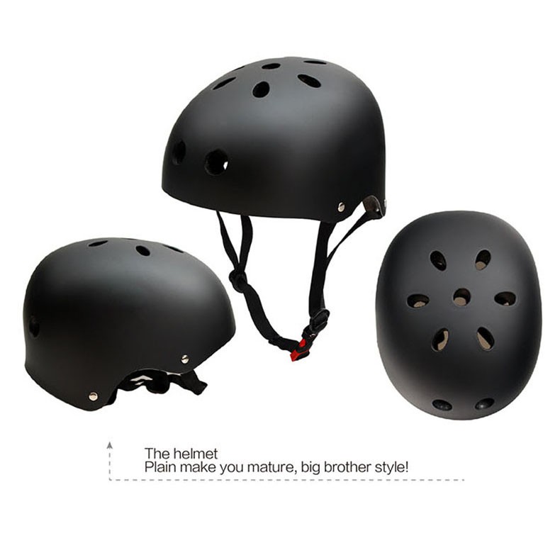 KUYOU Helm Sepeda Anak Size S - Black