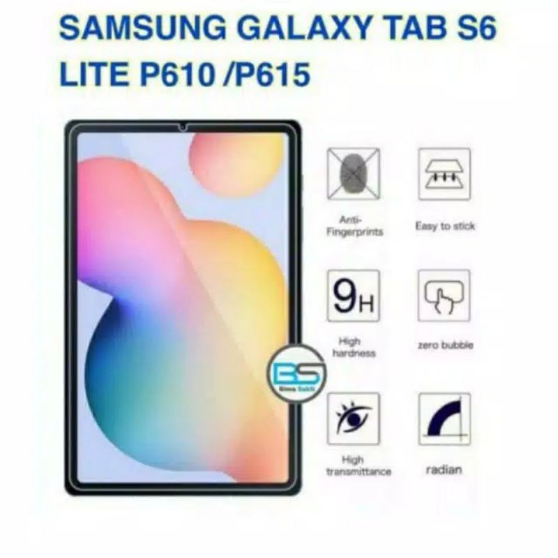 TEMPERED GLASS SAMSUNG TAB S6 LITE P610 / P615 ANTIGORES TG KACA