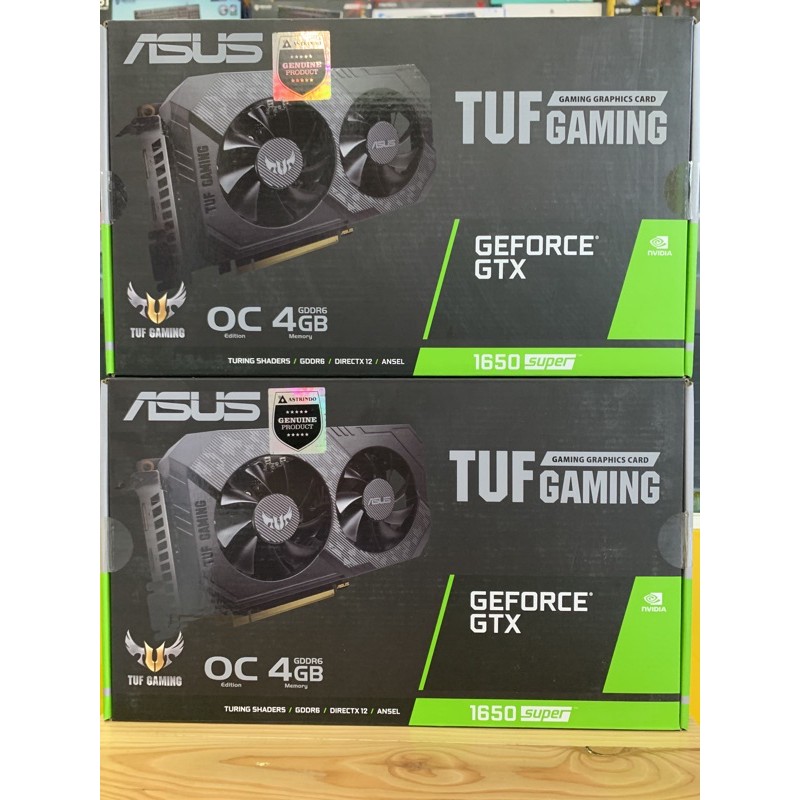 VGA ASUS TUF GTX 1650 super 4GB OC DDR6
