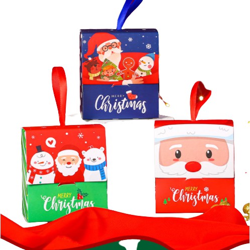 

Box Candy Natal Kubus Tanpa Pita Gift Box Kotak Santa Chrismas Hampers Natal