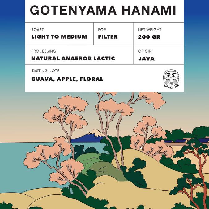 

Gotenyama Hanami Coffee Beans for Filter 200 gr / Biji Kopi