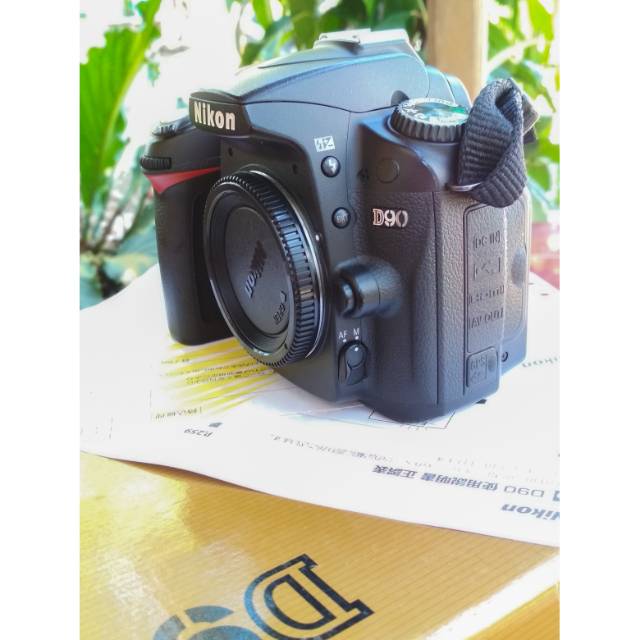 Nikon d90 fullset BO (BODY ONLY)