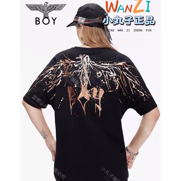 BOY104 KAOS BOY LONDON PRIA WANITA ASIA EROPA WINGS