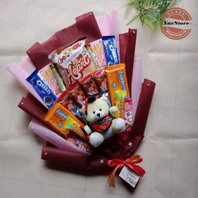 Buket //buket jajan//buket snack//buket murah//buket termurah//buket snack boneka