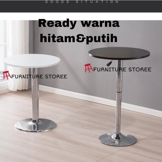 meja bar meja cafe meja barstool meja hidrolik minibar barstool