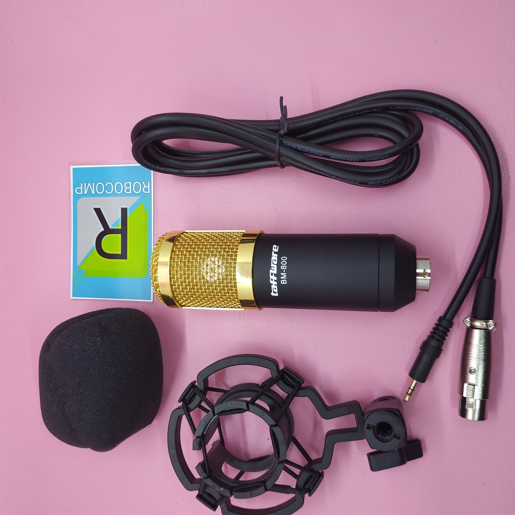 MICROPHONE CONDENSER RECORDING STUDIO SUARA SUPER JERNIH BM800