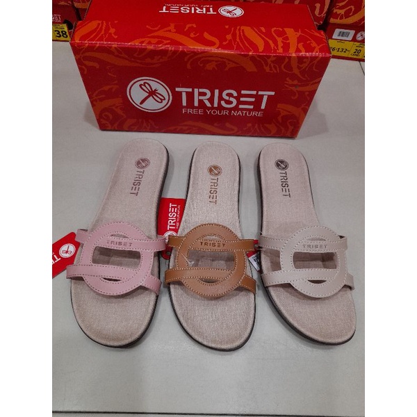 sandal teplek wanita triset