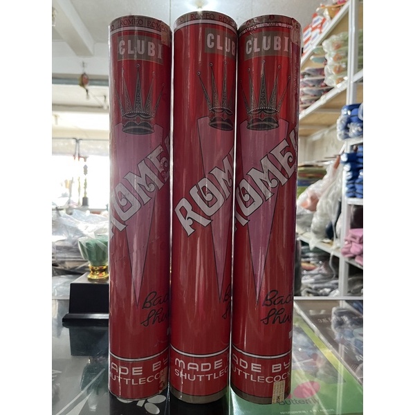Shuttlecock Kok Badminton Romeo Merah Original