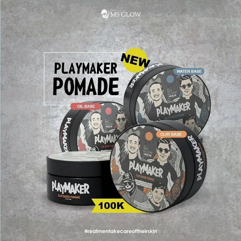 POMADE MS GLOW MEN PLAYMAKER MS GLOW FOR MEN