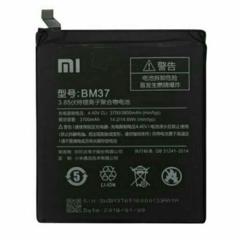 BATERAI XIAOMI MI 5 PLUS BM37 / BM 37 / BM-37