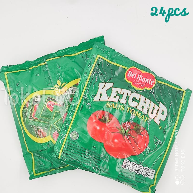 

Delmonte Ketchup Stik Sachet / Saus Tomat Sachet isi 24pcs