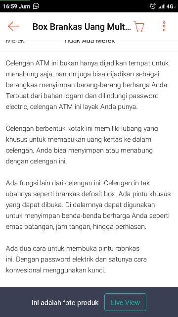 Box Brankas Uang Multifungsi Sebagai Celengan Dan Menyimpan Barang Perhiasan Dilengkapi Password