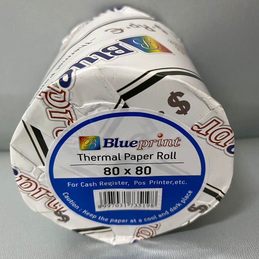 

Kertas Thermal 80x80 Blueprint Thermal Paper Roll 80 x 80 mm