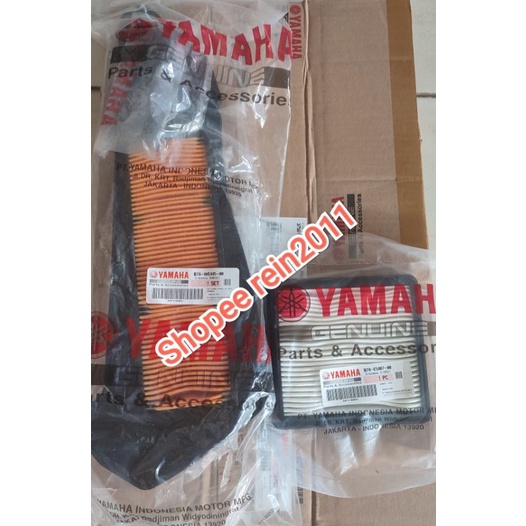 FILTER SARINGAN UDARA SET FILTER CVT XMAX X MAX ASLI ORI YAMAHA B74 WE445 &amp; B74 E5407 00
