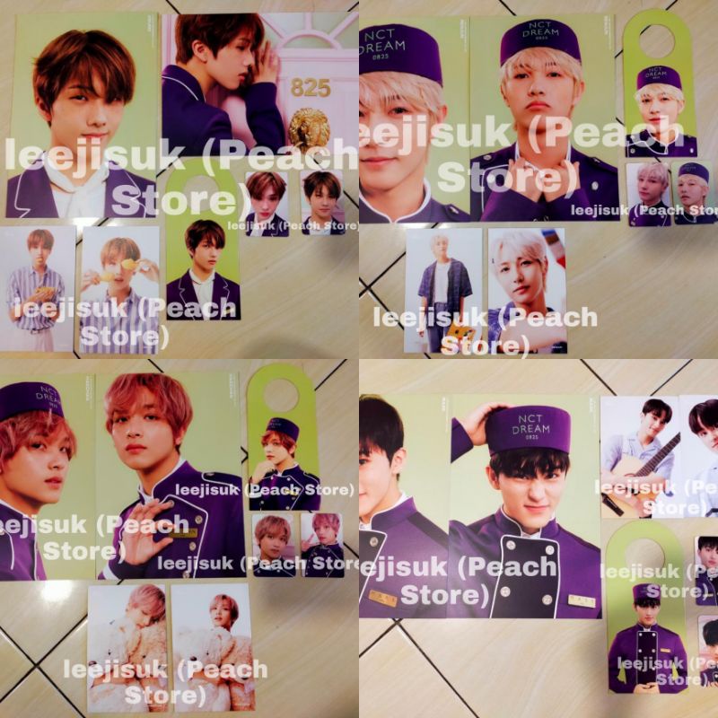 Mark Haechan Renjun Jisung Member Set Desk Calendar & Folded SG22 (Seasons Greetings 2022)