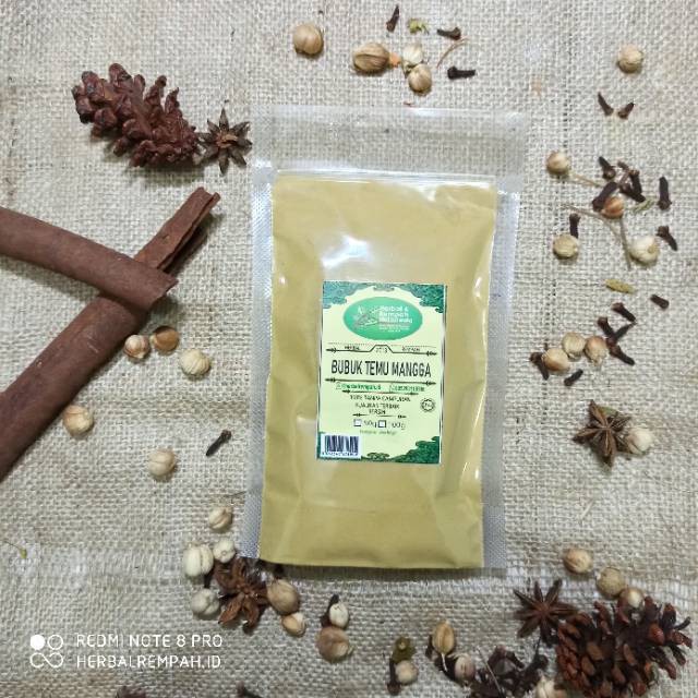 

Bubuk Temu Mangga 250 g Serbuk Simplisia Kunyit Mangga Curcuma Mangga