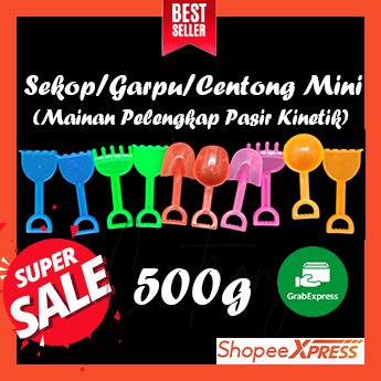Sendok Mainan Pasir Ajaib Sekop Mainan Pasir Ajaib 500g