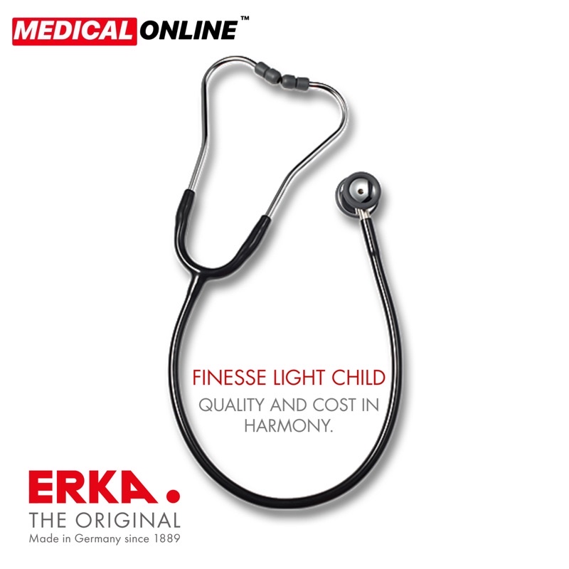 FINESSE LIGHT CHILD STETOSKOP ANAK ERKA THE ORIGINAL MEDICAL ONLINE MEDICALONLINE