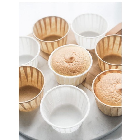 PAPER CUP CAPCAKE CASE MUFFIN 25pcs MUFFIN CASE LIST KERTAS ALAS POLOS