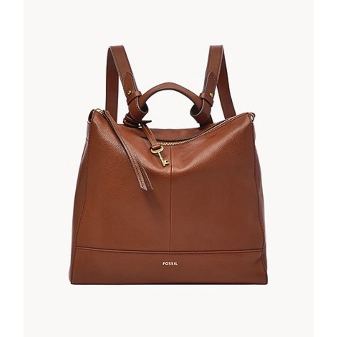 Tas Fossil Elina Small Backpack Brown