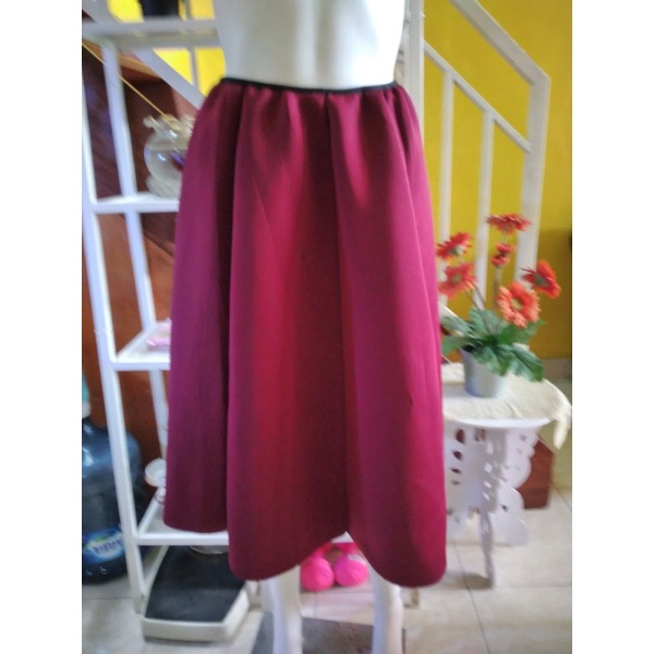 Rok Merah Maroon