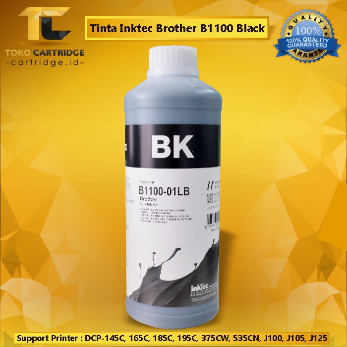 Tinta Refill Inktec B1100-01L Dye Base Brothr 1 Liter New