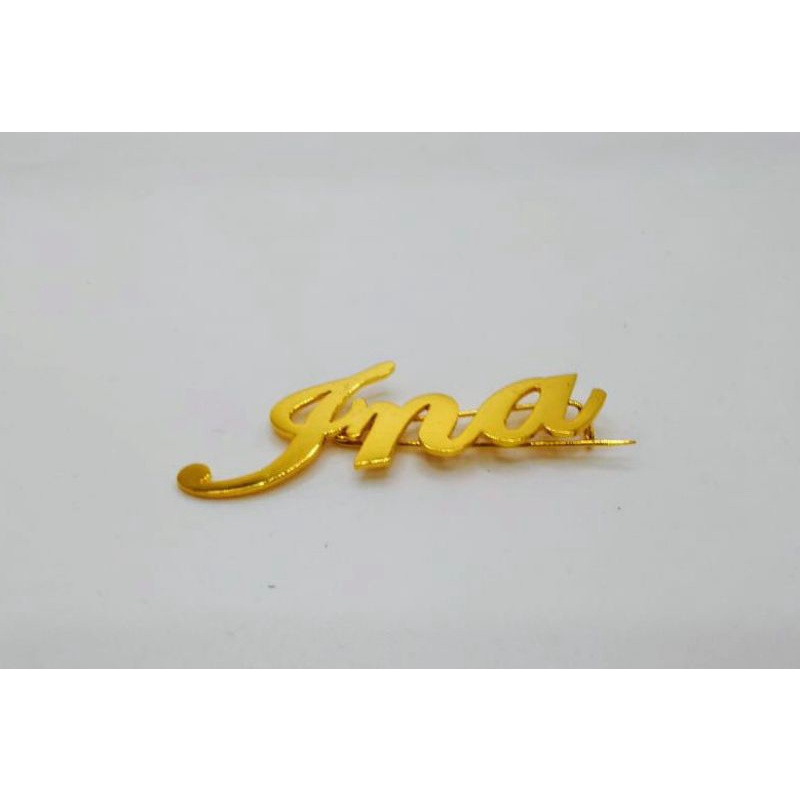 Bros nama Bros nama custom Bros nama lapis emas nama sendiri TERMURAH-G