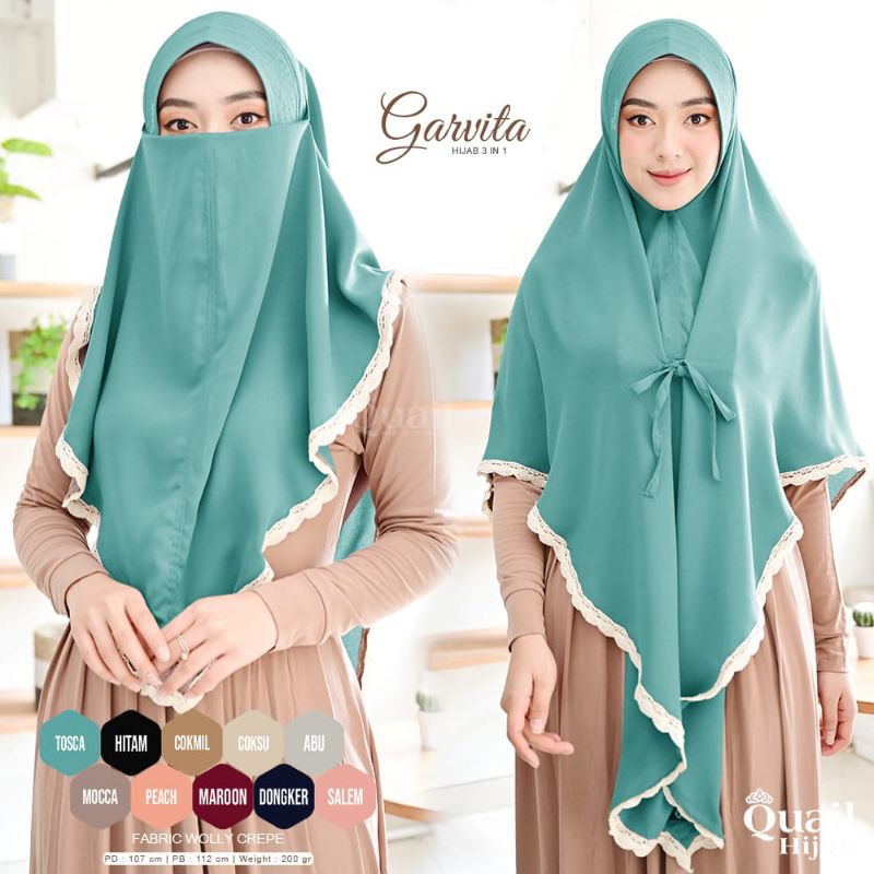 Jilbab quail hijab