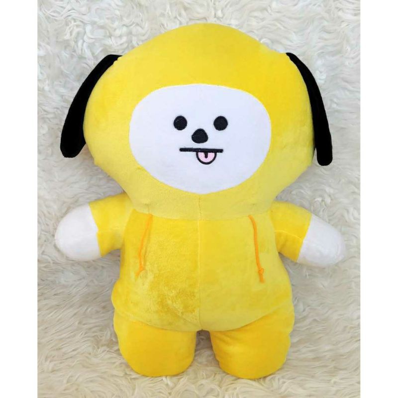 Boneka anak Bt21 / boneka bts ukuran M L dan xl,tata,Cooky,shoky,Van,Rj,Chimyn,Koya,Mang.