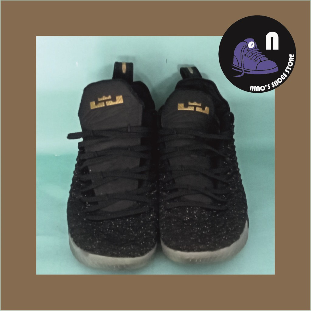 Nike Lebron 16 Black Gold (Transparant) Original