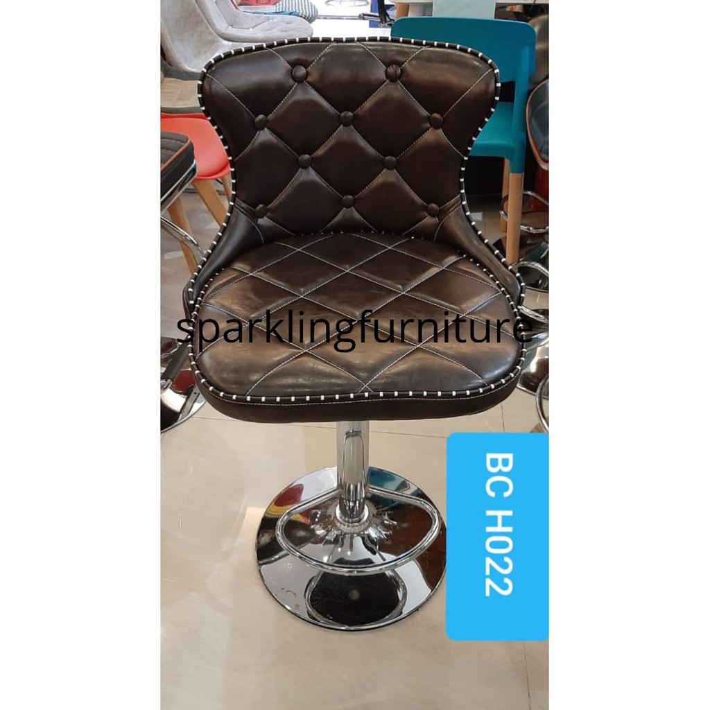 Kursi Bar Minimalis - Kursi Bar Kaki Hidrolik H - 022