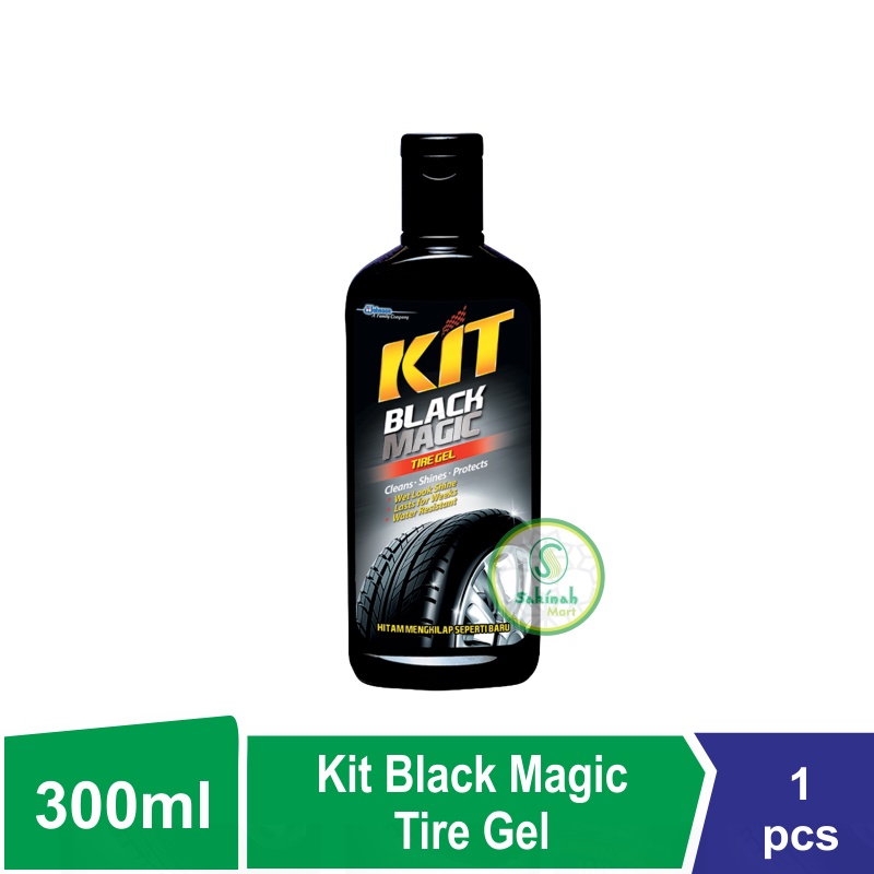 KIT Black Magic Tire Gel Semir Ban - 300mL Wet Look