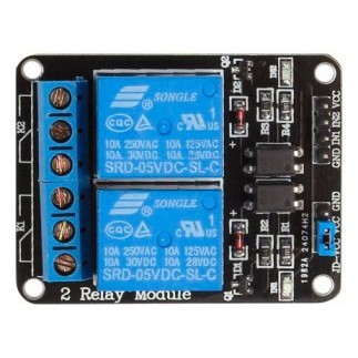 Relay 2 Channel 5V (Output 250VAC / 30VDC 10A ) Riley Module Expansion Board Optpcoupler MIcrocontroller Low Arduino