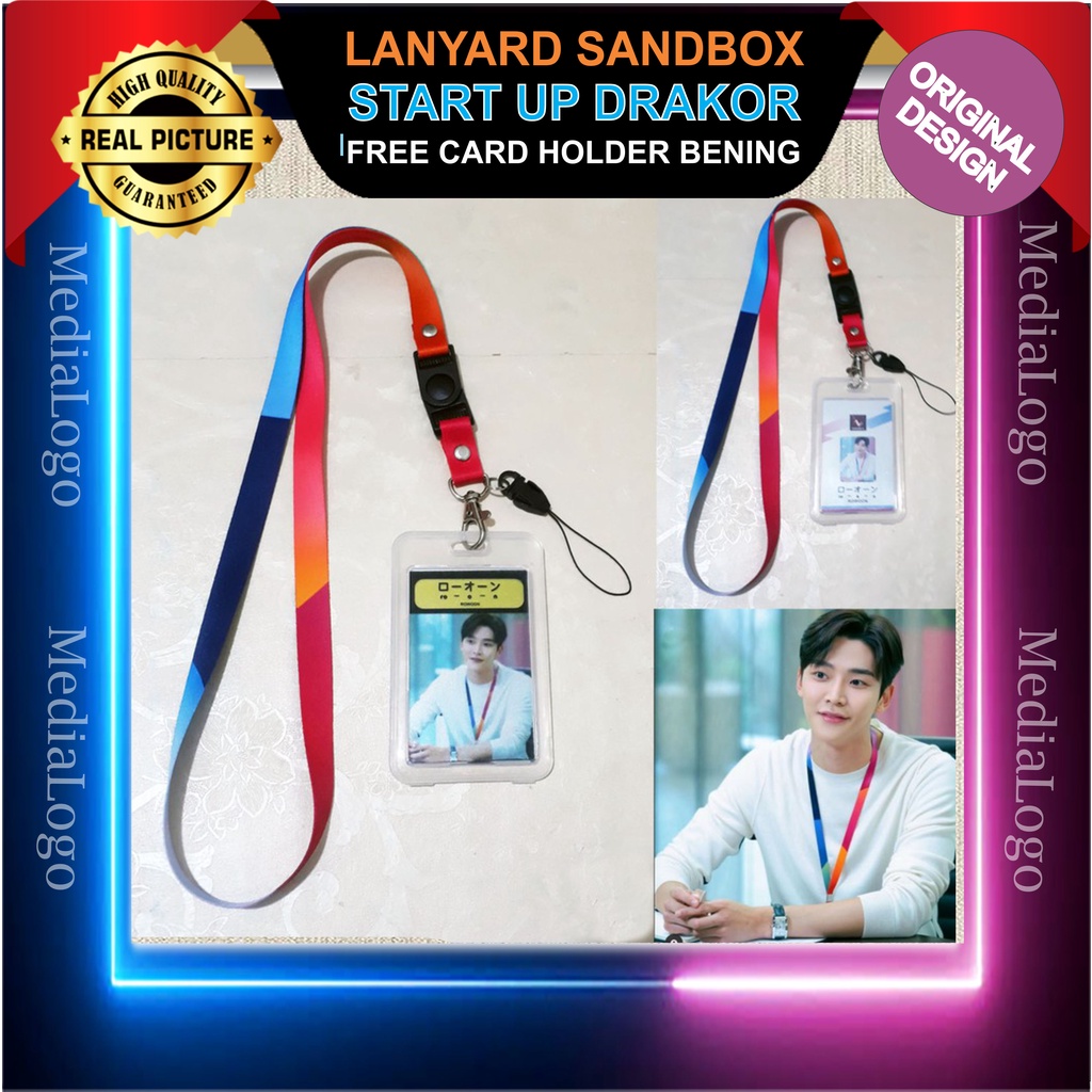 

TALI LANYARD START UP DRAKOR Printing FullColor Exclusive (Terbaru)