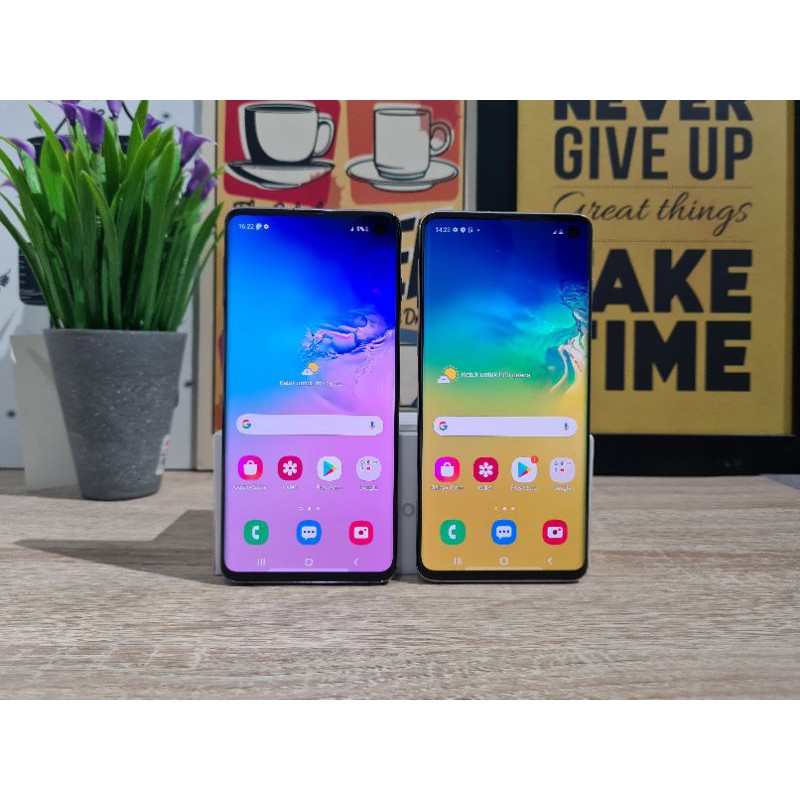 samsung S10 ram 8/128gb dual sim sein no minus termurah